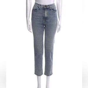 Rag & bone High-rise Straight Leg Jeans